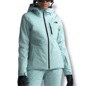 The North Face Blue Green Clementine Triclimate Shell Jacket
